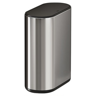 卫生间专用垃圾桶窄缝家用超窄型不锈钢厕所小扁长意式极简风轻奢