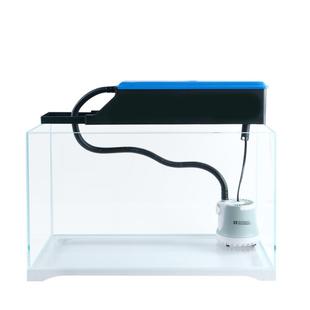 鱼缸过滤循环水泵过滤器净水三合一过滤箱盒小型底吸泵抽水泵静音