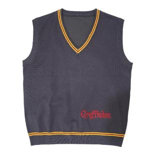 哈利波特正版周边学院马甲背心针织衫早秋毛衣霍格沃茨jk制服男女