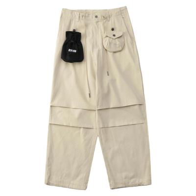 HavenYard廓形伞兵裤日系