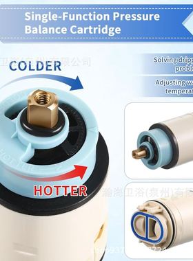 北美淋浴平衡阀芯delta RP70538/RP73625, Shower Cartridge