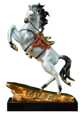 马到成功摆件铜马大气开业贺礼