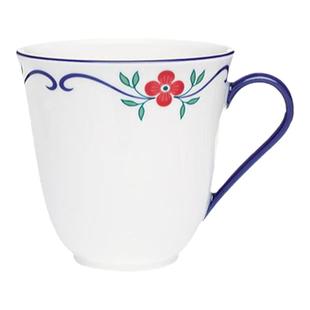 瑞典Rorstrand松德博恩Sundborn小红花陶瓷马克杯深盘饭碗家用