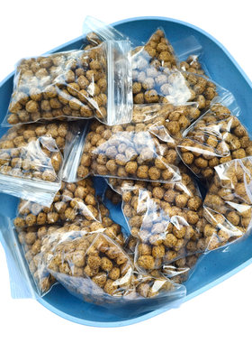 公园观赏喂养锦鲤金鱼小朋友喂鱼玩淡水鱼通用喂食大小颗粒鱼饲料
