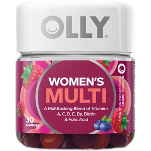 【自播专属4件套】OLLY女性复合维生素软糖多维C女士生物素养4瓶