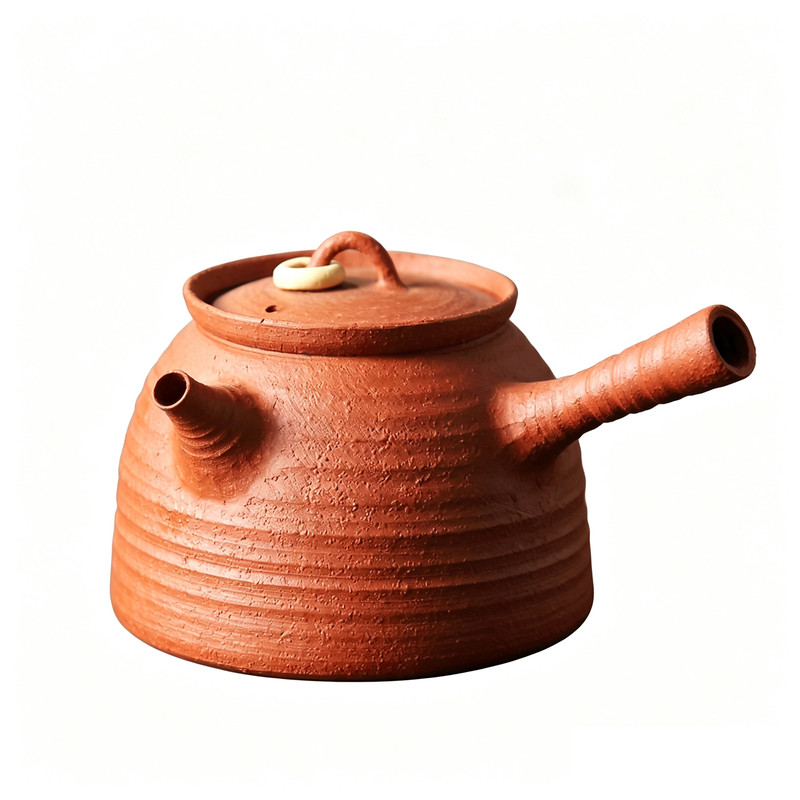 叶乔手拉鸡蛋黄急须壶可泡茶煮茶