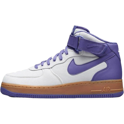 Nike/耐克正品Air Force 1男士中帮潮流耐磨厚底板鞋AJ9514-003