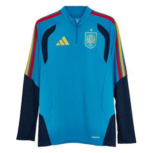 SFS阿迪达斯Adidas2026世界杯西班牙冬季半拉链训练服长袖KA8196