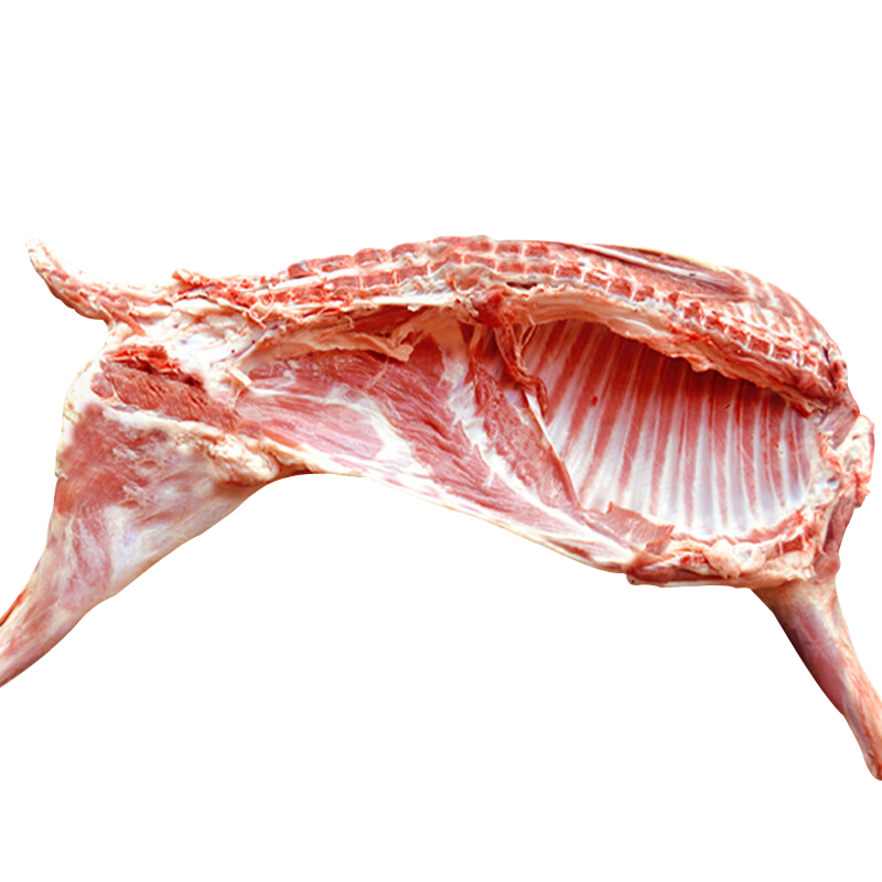 千户侯右玉有机羊肉新鲜半只羊