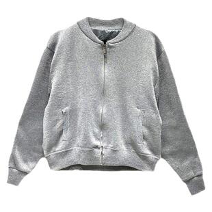 CCA自制金属银色拉链针织衫棒球服亮丝反光亮闪闪飞行员夹克外套