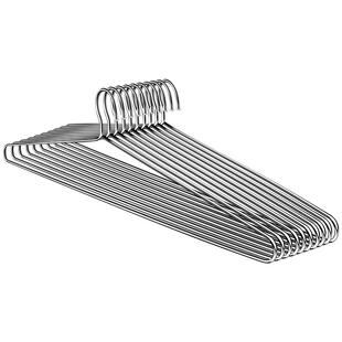 不锈钢家用大衣架晒被子床单专用长衣架宿舍阳台凉晾被套加大实心