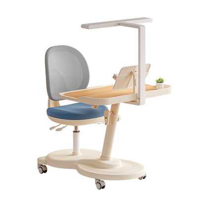 灯桌一体可移动学习桌