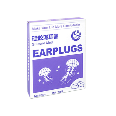聆舒硅胶泥耳塞防水隔音降噪游泳宿舍洗澡可塑形睡眠防噪音旅行