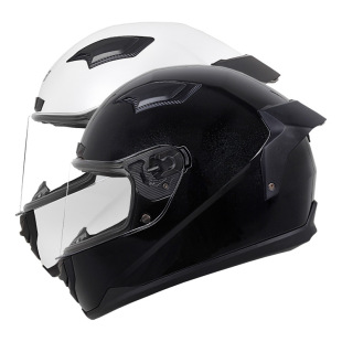 gsb情侣头盔摩托车全盔男冬季保暖骑行复古机车女内置蓝牙ls2371