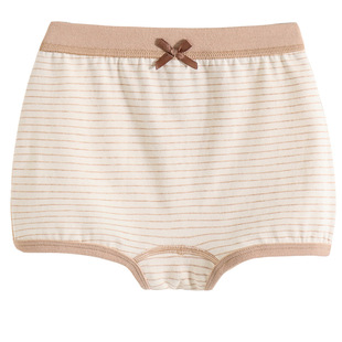 女童无骨缝内裤儿童100%纯棉平角女孩彩棉四角全棉中大童三角短裤