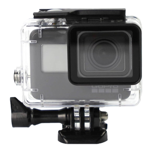防水壳适用GoPro7/6/5保护壳狗7Black黑色版防水潜水游泳防水壳45米深度防水保护壳防水壳套