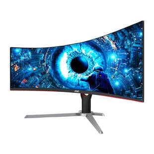 AOC带鱼屏显示器4K34英寸240Hz曲面电脑屏幕高刷电竞游戏CU34G3Z