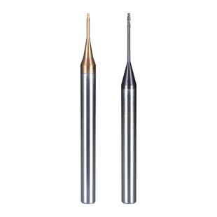 小径深沟刀 刻字微小径刀孔深腔加工涂层立铣刀数控钨钢合金锣刀