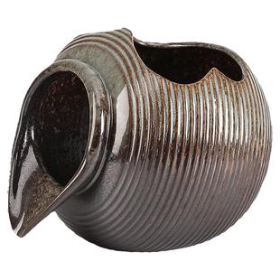 生态缸古法养鱼循环水流水陶罐鱼缸造景装饰摆件鱼池出水口过滤器