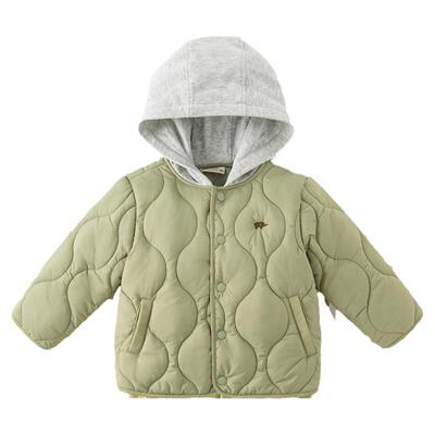 戴维贝拉男童加厚棉服