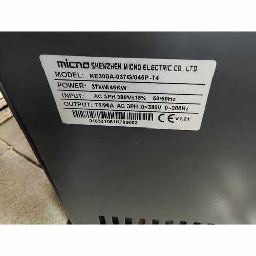 议价micno迈凯诺变频器KE300A037G045PT4维修