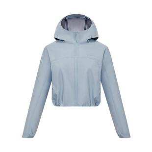 波司登户外通勤防风防泼水舒适单壳连帽短款夹克软壳外套女