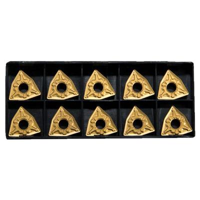 数控桃型车刀片WNMG0804合金双面内孔外圆刀头钢件不锈钢专用刀粒