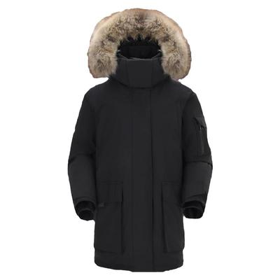 骆驼工装派克羽绒服035拒水羽绒