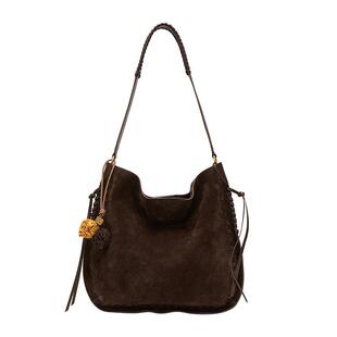 思加图新款游牧包托特包大容量单肩包复古百搭背提包X8325DX5