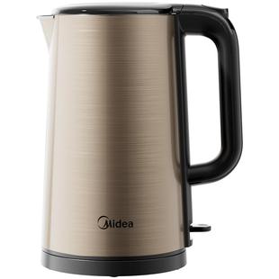 美的电热水壶小型家用热水壶烧水壶新款2L煮水壶开水壶宿舍大容量