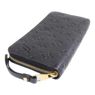 中古LV路易威登男A级95新wallet钱包牛皮长钱包黑色BRANDOFF时尚