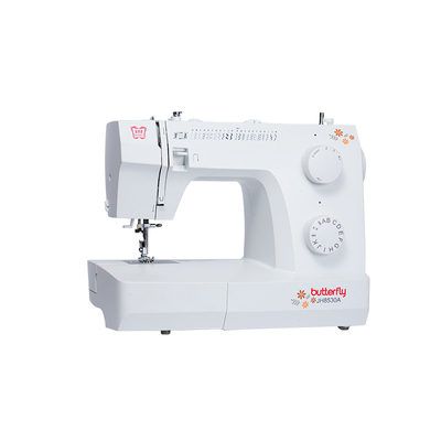蝴蝶家用电动缝纫机台式锁边吃厚