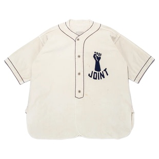 现货折扣 BOWWOW JOINT BASEBALL SHIRT 棒球短袖休闲衬衫 25SS