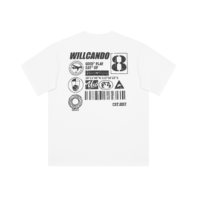 有志者UZIS美式潮流运动短袖航班