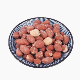 春红盐爆花生米烘烤炒熟盐焗咸香酥脆东北出产零食下酒菜小吃炒货