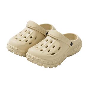 利达妮厚底洞洞鞋男士2025新款夏季防滑轮胎包头凉拖鞋男外穿3818