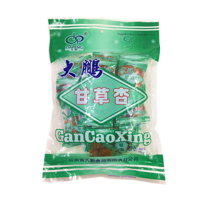 1袋大鹏480g独立装即食甘草杏