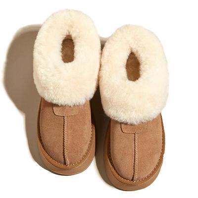 Snowelf雪地靴加绒保暖厚底