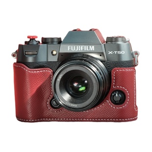 SVEN富士xt50保护套xs20红色相机套xt30二代xt5皮套xm5配件xh2s包