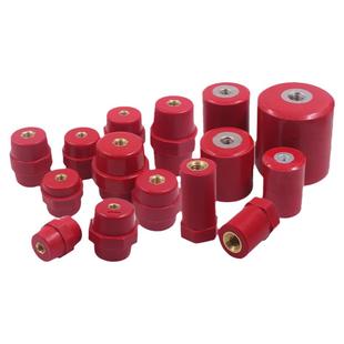 SM绝缘子低压配电箱电柜圆绝缘柱纺锤形红母排支撑住高强度新能源