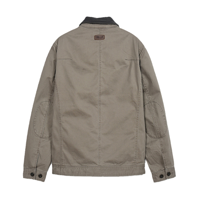 MCS翻领春秋修身外套夹克