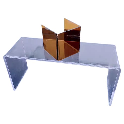 透明亚克力有机玻璃板加工定做定制激光切割食品盒展示盒折弯U型