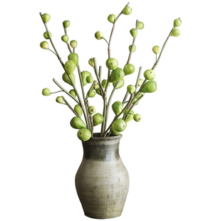 掬涵无花果枝仿真植物绿植花艺套装摆件装饰禅意野趣寓意礼物