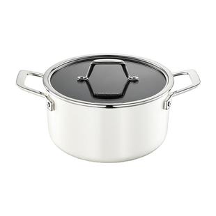 德世朗珐琅锅家用整盅炖汤锅炖盅煮锅搪瓷锅汤桶焖烧锅健康无涂层