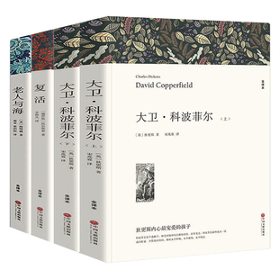 高一必读课外书大卫科波菲尔复活老人与海乡土中国红楼梦百年孤独高中必读名著新语文必读课外书推荐世界十大名著全套正版原著套装