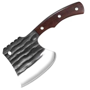 加厚型锻打砍骨斧斩骨刀屠夫刀屠宰刀剁骨刀斧家用商用卖肉剔骨刀