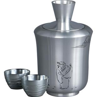 斑锡龙纯锡舒怀温酒壶大号温酒器热黄酒烫酒壶仿古酒具家用暖酒壶