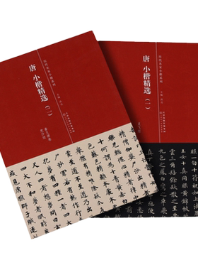 唐小楷精选一 二两本 灵飞经 兜沙经善见律卷 简体旁注 历代名家小楷 毛笔书法字帖 小楷毛笔字帖