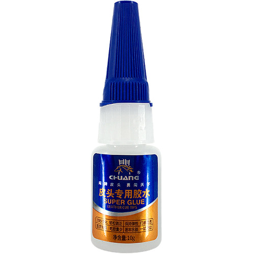 闯牌皮头专用胶水粘台球杆皮头枪头桌球杆头专用强力快胶台球配件