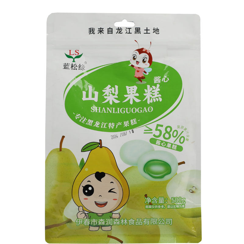 山梨果糕东北蓝松缘蓝莓果糕沙棘蔓越莓车厘子果糕独立包装500g
